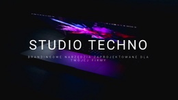 Witamy W Studio Techno - Szablony Online