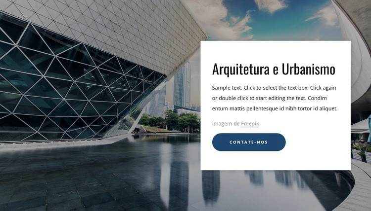 Somos uma equipa multidisciplinar de 11 arquitectos Maquete do site