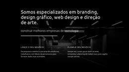 Design Gráfico De Arte - Modelo De Página De Destino