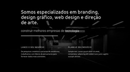 Design Gráfico De Arte - Tema WordPress