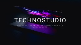 Välkommen Till Technostudio - Grundläggande HTML-Mall