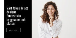 Vi Skapar Fantastiska Byggnader - Gratis HTML-Mall