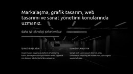 Sanat Grafik Tasarım - HTML5 Şablonu