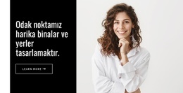 Harika Binalar Yapıyoruz - Şablonlar Web Sitesi Tasarımı