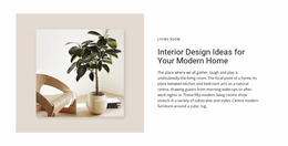 High End Residential Projects - Easy-To-Use Website Mockup