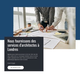 Nous Fournissons Des Services D'Architectes À Londres - Conception De Sites Web Professionnels