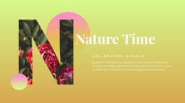 Tempo Della Natura - Modello HTML5 Reattivo