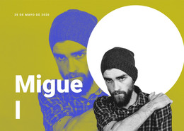 Descarga Gratuita De Miguel Plantilla Html