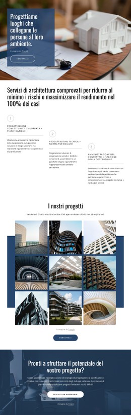 Progettiamo Progetti Sorprendenti Modello HTML5