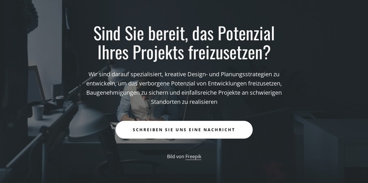 Wir machen Unternehmen so gut wie möglich HTML-Vorlage