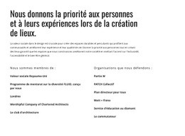 La Meilleure Conception De Site Web Pour Titre Et Deux Colonnes