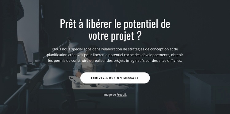 Nous rendons les entreprises les meilleures possibles Maquette de site Web