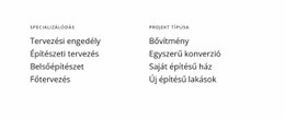 Szövegek Két Oszlopban - Egyszerű Webhelysablon