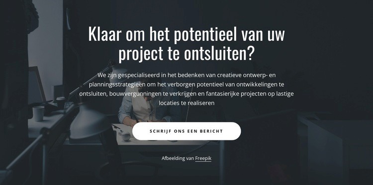 We maken bedrijven zo goed mogelijk HTML5-sjabloon