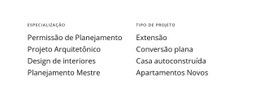 Textos Em Duas Colunas - Belo Construtor De Sites