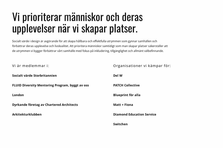 Rubrik och två kolumner WordPress -tema