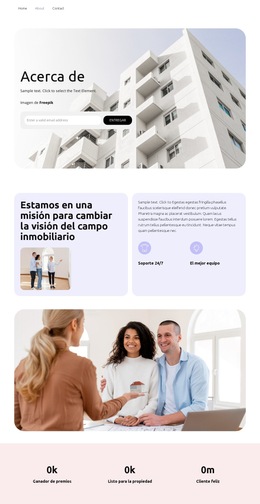 Diseño Del Sitio Web Para Propiedades En Renta