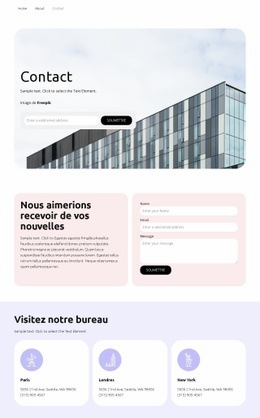 Services Hypothécaires - Maquette De Site Web De Fonctionnalités