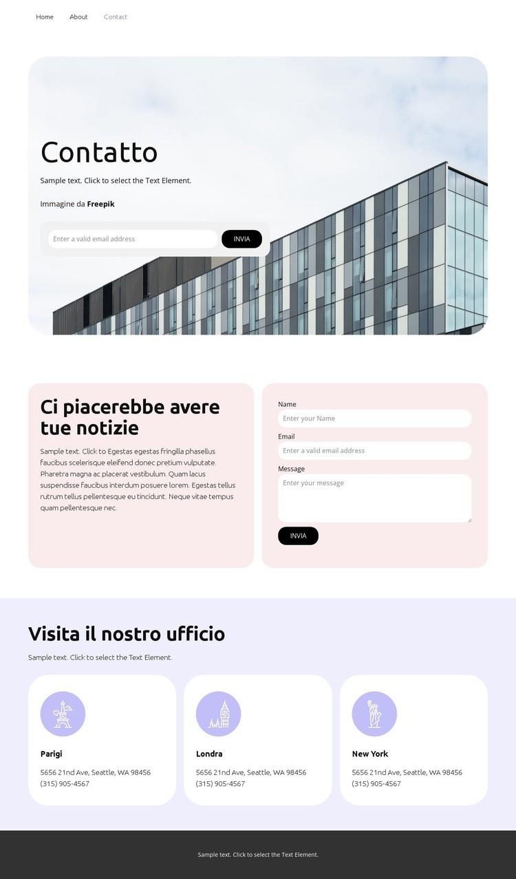 Servizi ipotecari Modelli di Website Builder