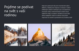 Cestujte S Rodinou – Bezplatné Šablony Motivů Html5