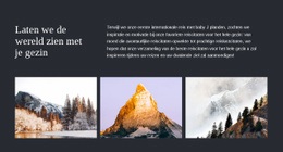 Reis Met Uw Gezin - Sjablonen Website-Ontwerp