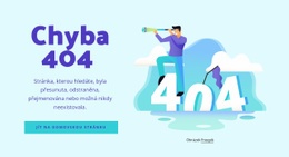 Chybová Zpráva 404 – Stažení Šablony Webu