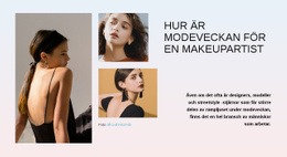 Modevecka - Webbplats Med Nedladdning Av HTML-Mall