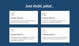 Nabízíme Více Služeb - Responzivní HTML Šablona