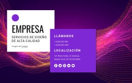 Contacta Con Un Increíble Equipo De Diseño - Creador De Sitios Web Sencillo