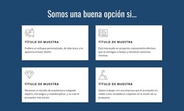 Ofrecemos Múltiples Servicios: Plantilla HTML Adaptable