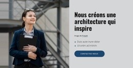 Un Petit Cabinet D'Architecture Résidentielle - Maquette De Site Web Simple
