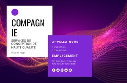 Menu CSS Pour Contact Avec Une Équipe De Conception Incroyable