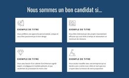 Nous Offrons Plusieurs Services - Modèle HTML Réactif