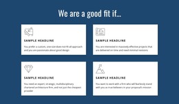 We Offer Multiple Services - Responsive HTML Template