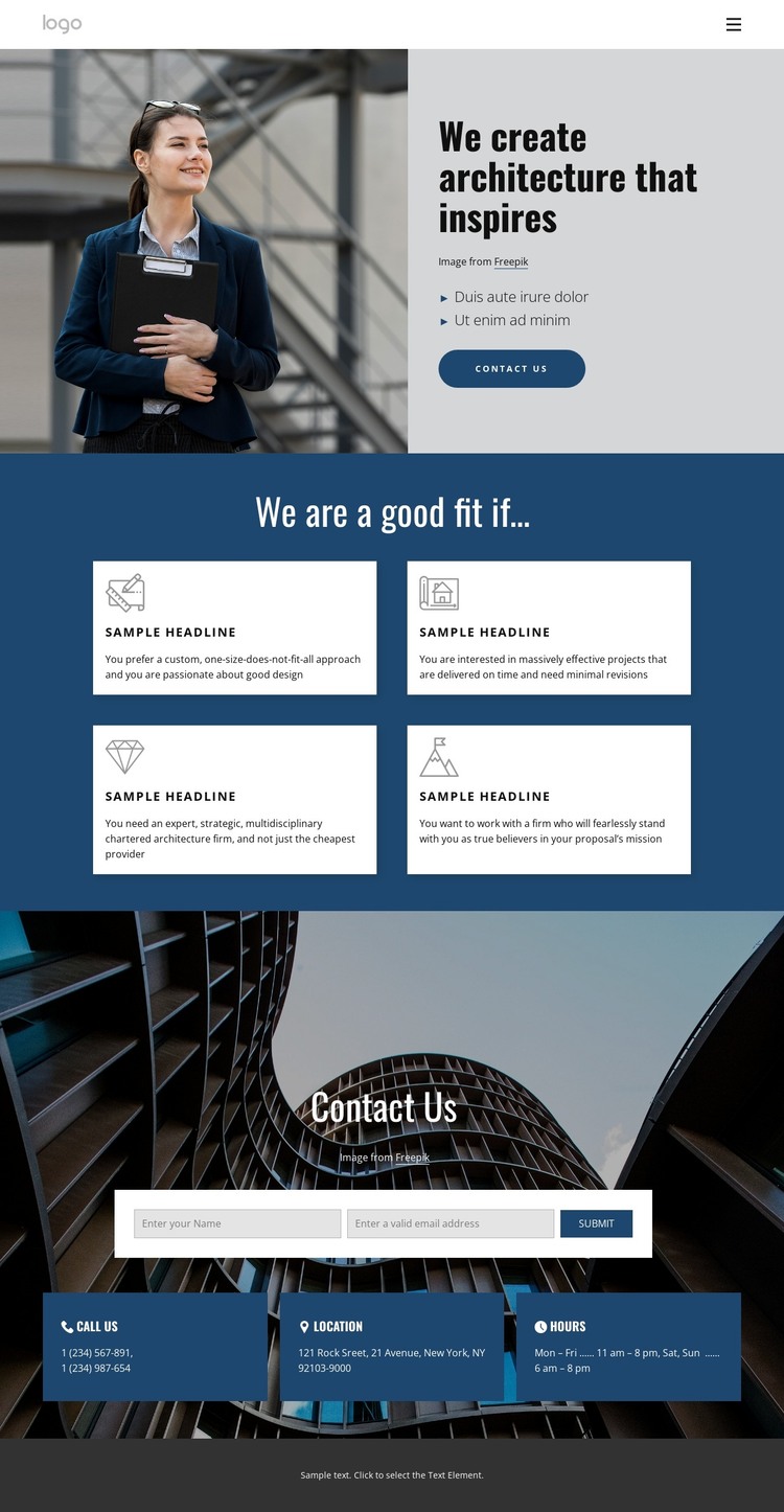 Integration of people and place HTML Template