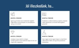 Több Szolgáltatást Is Kínálunk - Reszponzív HTML-Sablon