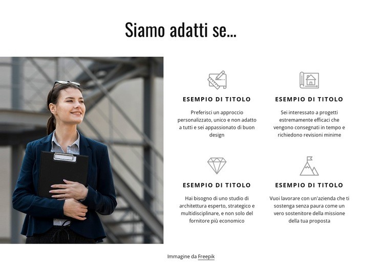 Servizi di base Progettazione di siti web