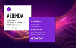 Contatto Con Un Fantastico Team Di Progettazione - Pagina Di Destinazione Ad Alta Conversione