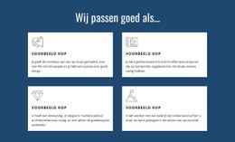 Gratis HTML5 Voor We Bieden Meerdere Diensten Aan