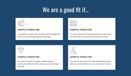 We Offer Multiple Services - Best One Page Template