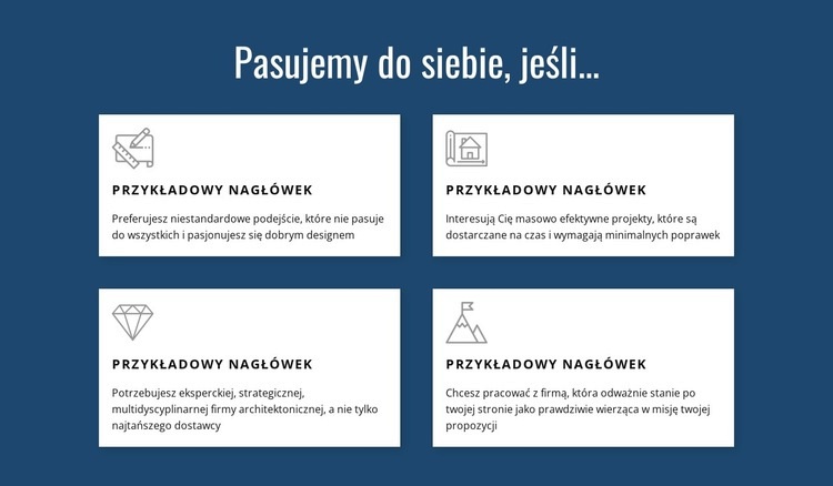 Oferujemy wiele usług Szablony do tworzenia witryn internetowych