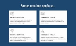 O Melhor Design De Site Para Oferecemos Vários Serviços