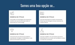 Oferecemos Vários Serviços - Maquete Definitiva De Site