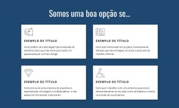 HTML5 Grátis Para Oferecemos Vários Serviços