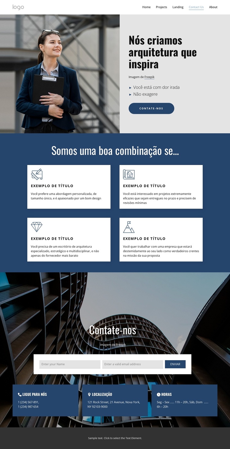 Integração de pessoas e lugares Tema WordPress