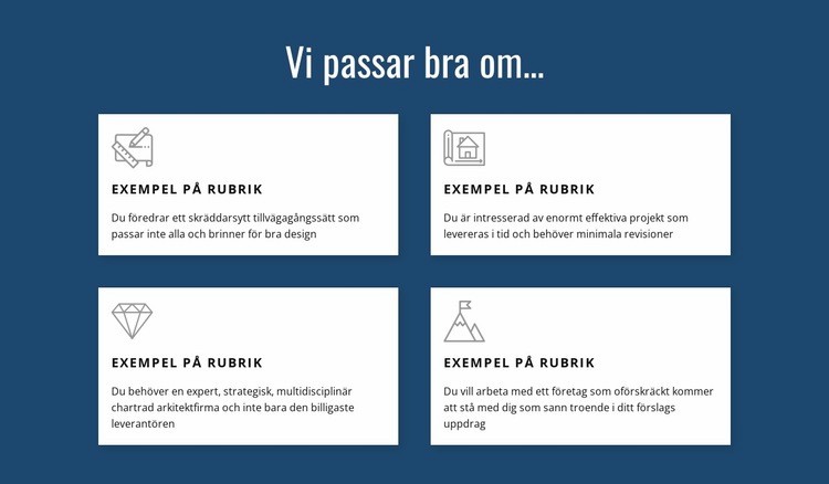 Vi erbjuder flera tjänster Hemsidedesign