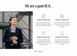 Premium Landing Page For Basic Services