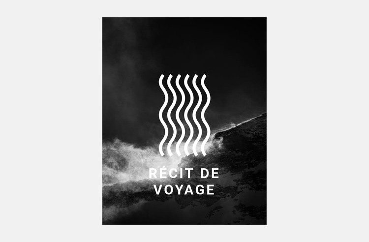 Voyage intéressant Modèle HTML