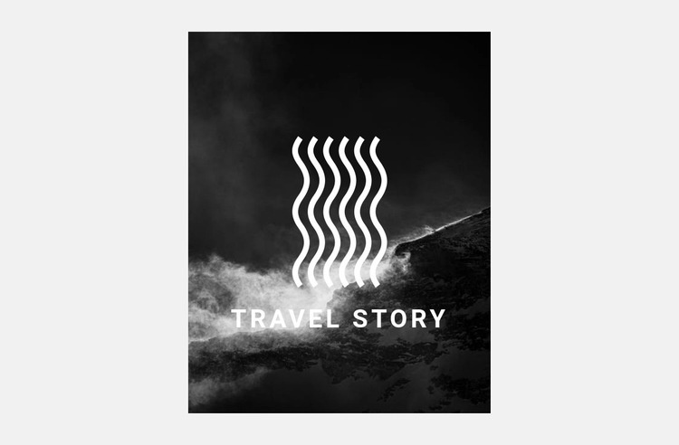 Interesting travel Homepage Design