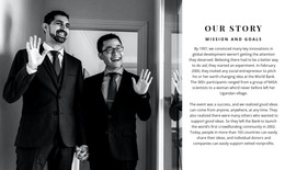 Successful Businessmen - HTML5 Responsive Template